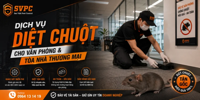 Dịch Vụ Diệt Chuột Cho Văn Phòng & Tòa Nhà Thương Mại